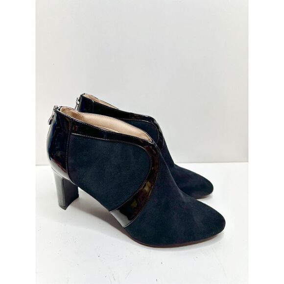 Life Stride‎ Boots Womens Size 6.5 Black Microsuede Ankle Booties NEW - Picture 1 of 10